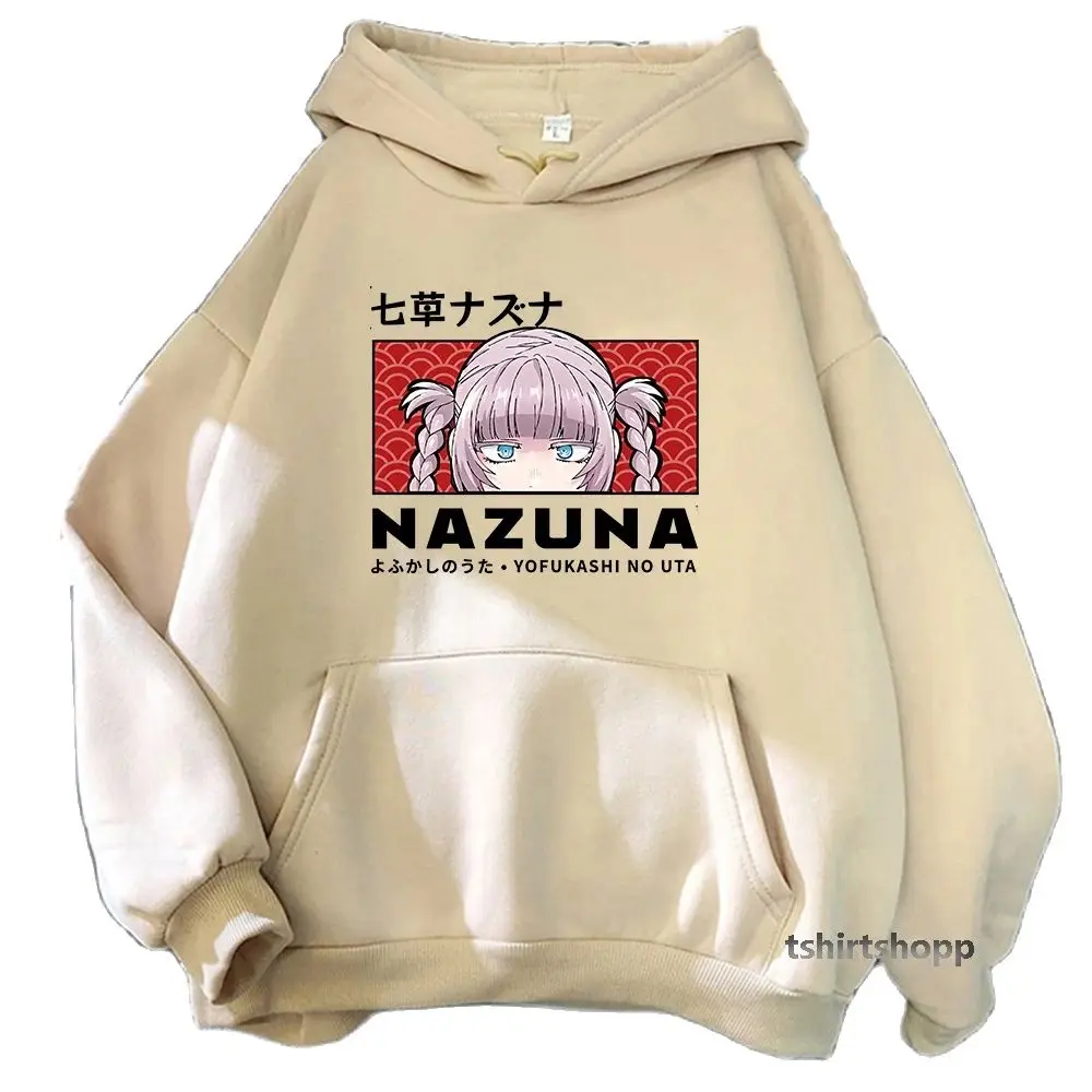 2023 модная Толстовка Yofukashi No Uta Nazuna, зимние женские топы с рисунком аниме Call of the кофты с капюшоном ночной тематики, Свитшот манга, одежда Y2K
2023 модная Толстовка Yofukashi No Uta Nazuna, зимние женские топы с рисунком аниме Call of the кофты с капюшоном ночной тематики, Свитшот манга, одежда Y2K