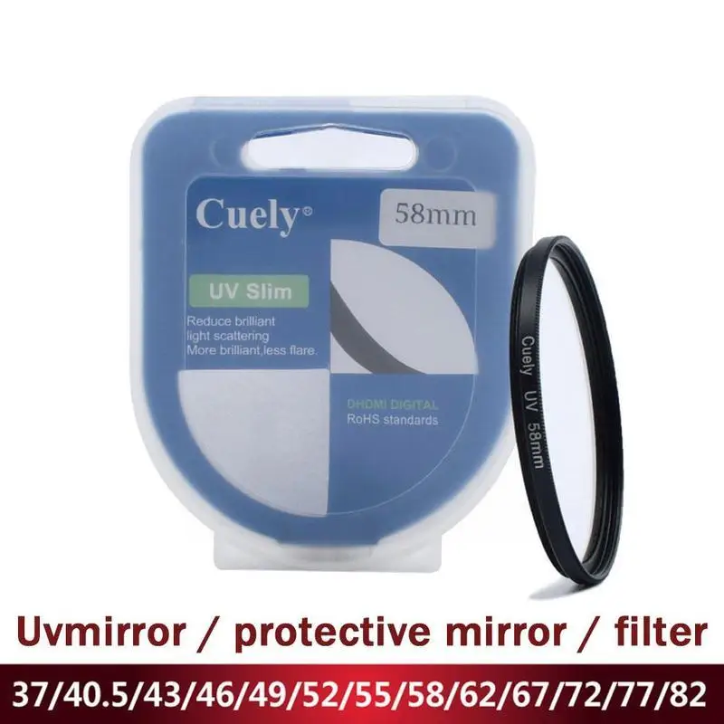37mm ~ 58mm Ultra-thin UV Filter Protective Film Suitable For Nikon Sony Panasonic Olympus Camera Lens U5J5
37mm ~ 58mm Ultra-thin UV Filter Protective Film Suitable For Nikon Sony Panasonic Olympus Camera Lens U5J5