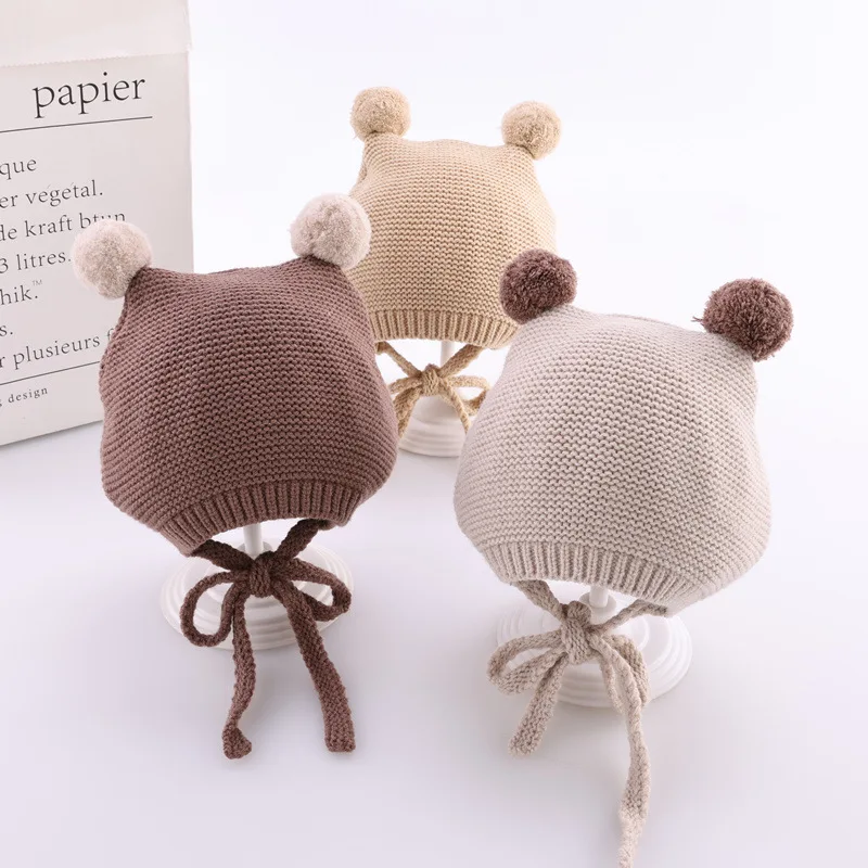 Winter Autumn Crochet Baby Hat Soft Pompom Infant Toddler Cap Beanie Solid Color Kids Knitted Warm Bonnet Hat
Winter Autumn Crochet Baby Hat Soft Pompom Infant Toddler Cap Beanie Solid Color Kids Knitted Warm Bonnet Hat