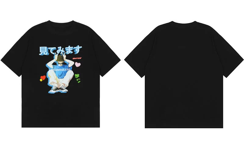 Футболки с мультипликационным принтом в японском стиле хип-хоп для мальчиков, футболки в стиле хип-хоп, уличная одежда в стиле Харадзюку, по...
Футболки с мультипликационным принтом в японском стиле хип-хоп для мальчиков, футболки в стиле хип-хоп, уличная одежда в стиле Харадзюку, по...