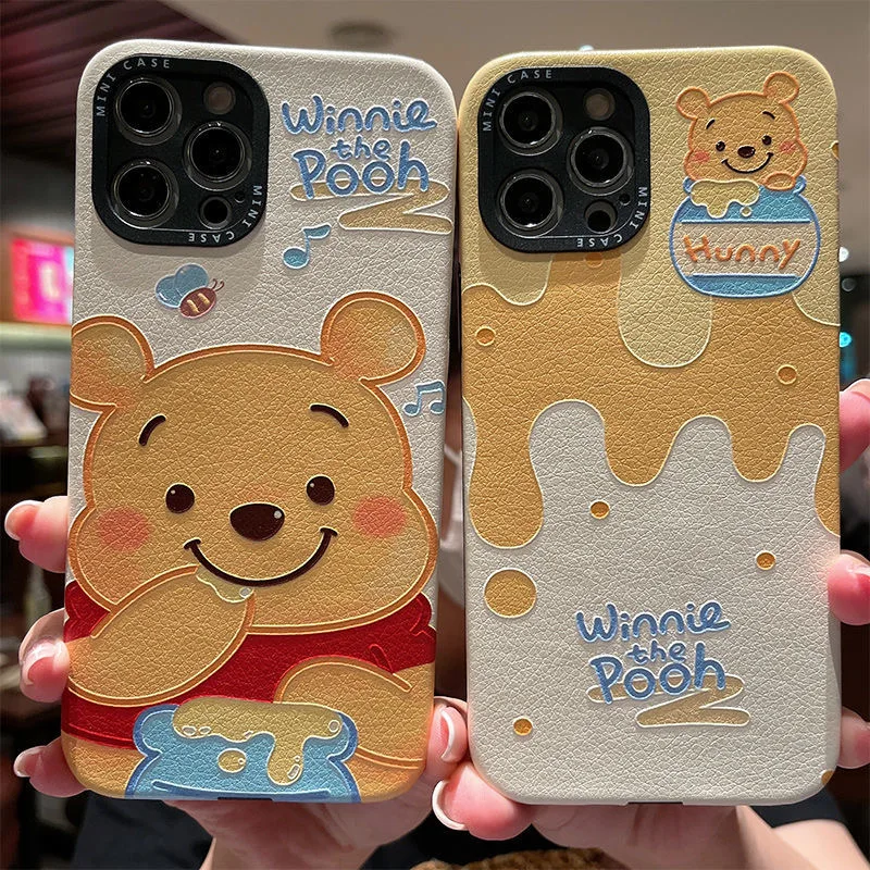 BanDai Winnie the Pooh Phone Cases For iPhone 13 12 11 Pro Max XR XS MAX 8 X 7 SE 2022 Cartoon Couple Anti-drop TPU Soft Cover
BanDai Winnie the Pooh Phone Cases For iPhone 13 12 11 Pro Max XR XS MAX 8 X 7 SE 2022 Cartoon Couple Anti-drop TPU Soft Cover
