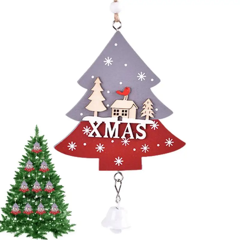 Christmas Wooden Pendant Winter Wooden Christmas Tree Hanging Pendant With Bell Star Heart Pendant Christmas Tree Shape Decor
Christmas Wooden Pendant Winter Wooden Christmas Tree Hanging Pendant With Bell Star Heart Pendant Christmas Tree Shape Decor