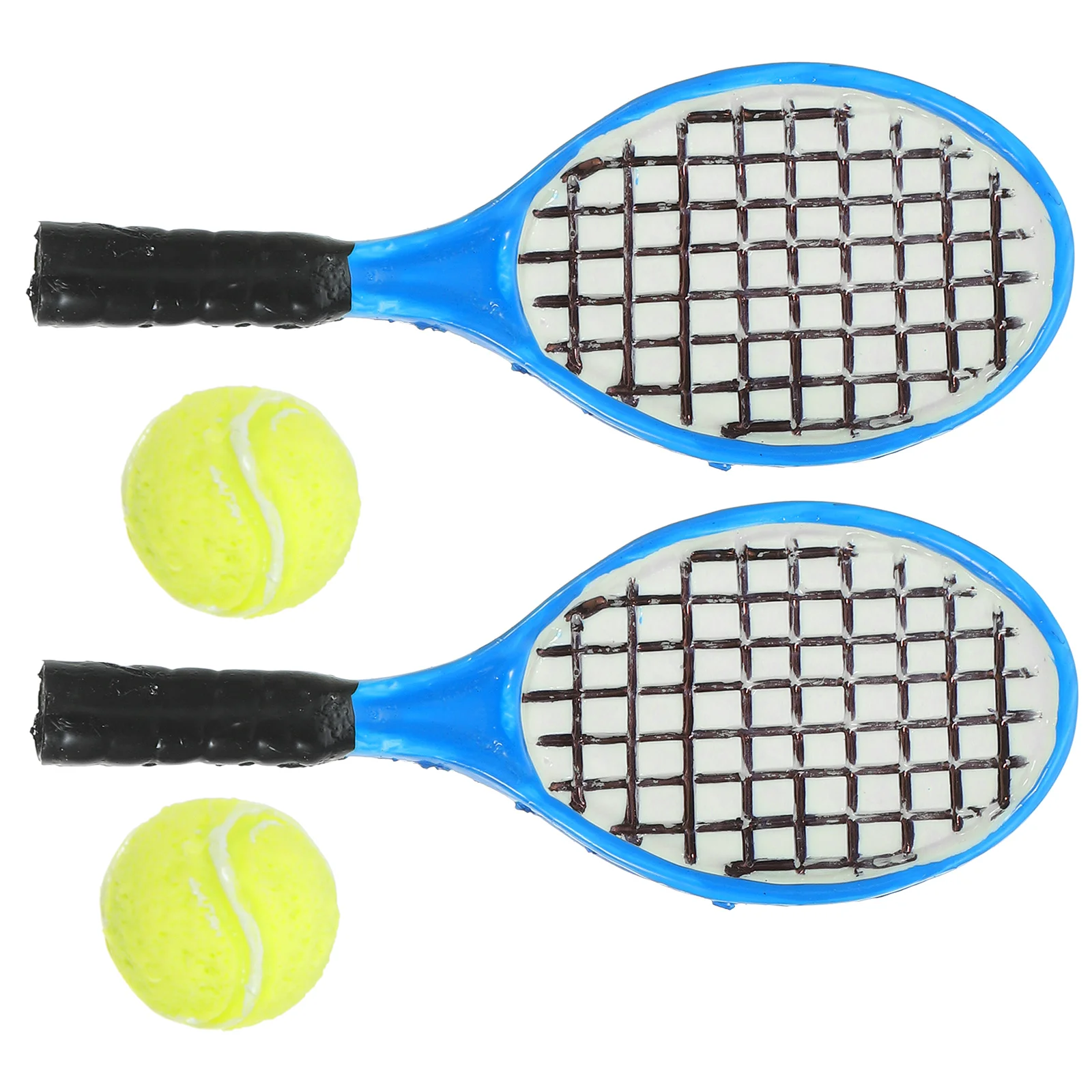 4Pcs Tennis Racket Models Toys Home Desktop Decoration for Pretend Play Accessories
4Pcs Tennis Racket Models Toys Home Desktop Decoration for Pretend Play Accessories