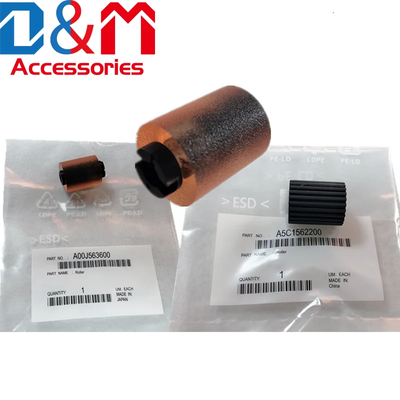 1set A00J563600 A5C1562200 Pickup Roller for Konica Minolta C220 C224 C227 C258 C280 C284 C287 C308 C360 C364 C368 C452 C454 
1set A00J563600 A5C1562200 Pickup Roller for Konica Minolta C220 C224 C227 C258 C280 C284 C287 C308 C360 C364 C368 C452 C454