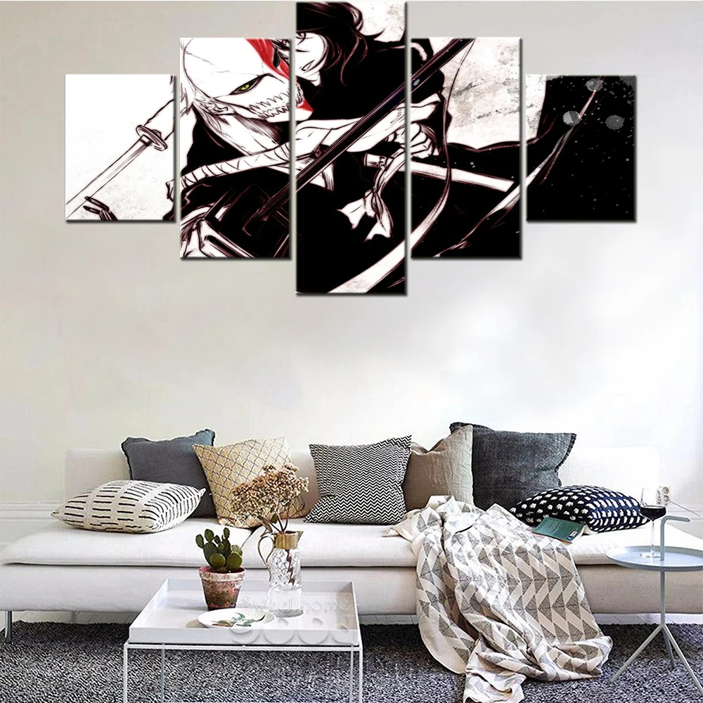 5 Pieces Wall Art Canvas Print Picture Japan Anime Painting Home Decor Modular Bleach Kurosaki Character Poster Room Decoration
5 Pieces Wall Art Canvas Print Picture Japan Anime Painting Home Decor Modular Bleach Kurosaki Character Poster Room Decoration