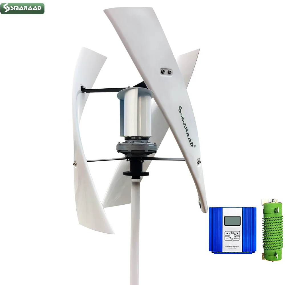 Ветерная турбина SMARAAD 5 кВт 24В 48В
Ветерная турбина SMARAAD 5 кВт 24В 48В