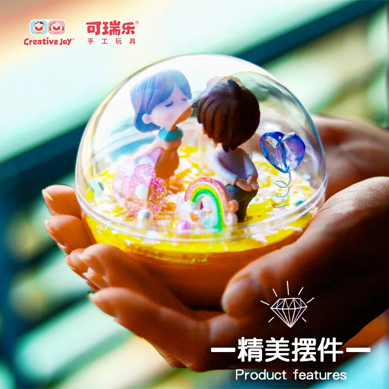 Children DIY Wish Ball Creative Puzzle Light Clay Handmade Materials Baby Fetal Hair Deciduous Teeth Collection Toys Blind Boxes
Children DIY Wish Ball Creative Puzzle Light Clay Handmade Materials Baby Fetal Hair Deciduous Teeth Collection Toys Blind Boxes