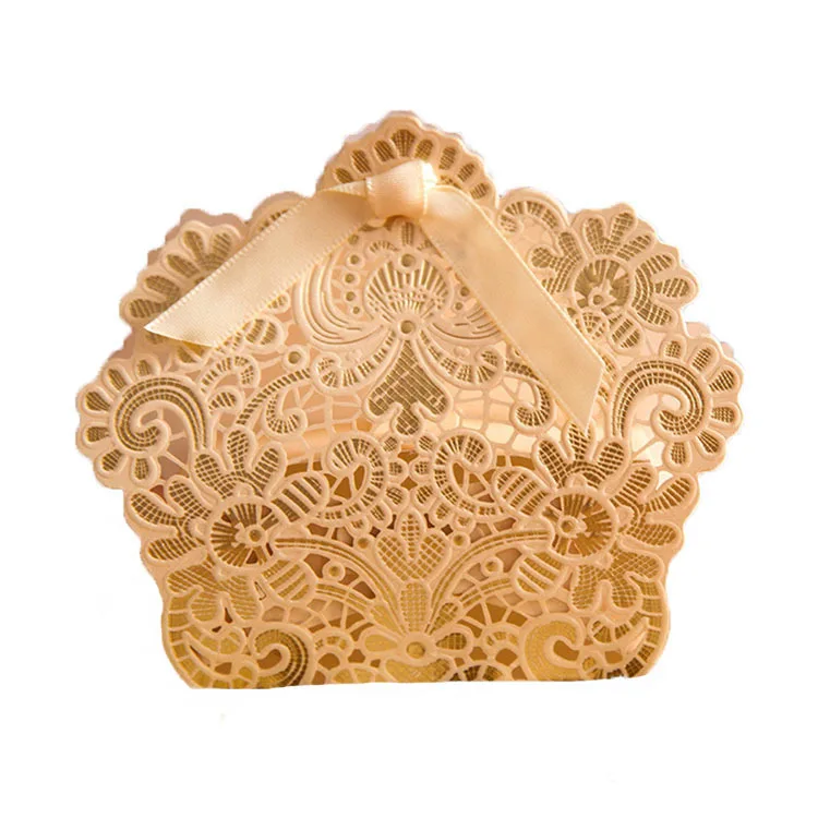 100pcs Laser Cut Hollow Lace Flower White/Gold/Red Candy Box Luxury Wedding Party Sweets Candy Gift Favour Favors Boxes
100pcs Laser Cut Hollow Lace Flower White/Gold/Red Candy Box Luxury Wedding Party Sweets Candy Gift Favour Favors Boxes