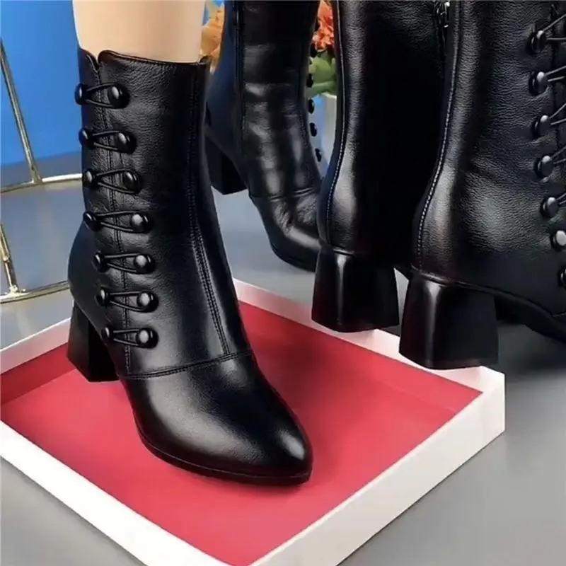 2022 Autumn Winter High Quality Leather Boots Women High Heel Knee-High Boots Boots Winter Lace Up Anti-slip Warm Boots HXN0046
2022 Autumn Winter High Quality Leather Boots Women High Heel Knee-High Boots Boots Winter Lace Up Anti-slip Warm Boots HXN0046