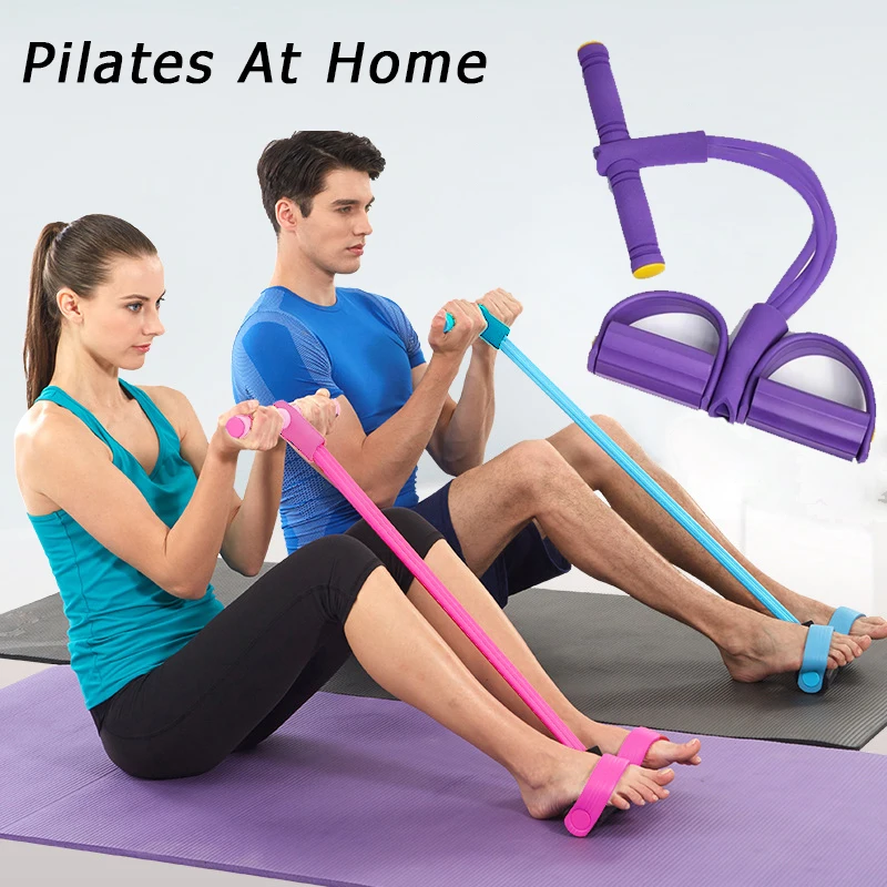 4 Resistanc Elastic Pull Ropes Exerciser Pilates Belly Resistance Band Home Gym Sport Training Elastic Bands for Fitness Equipm
4 Resistanc Elastic Pull Ropes Exerciser Pilates Belly Resistance Band Home Gym Sport Training Elastic Bands for Fitness Equipm