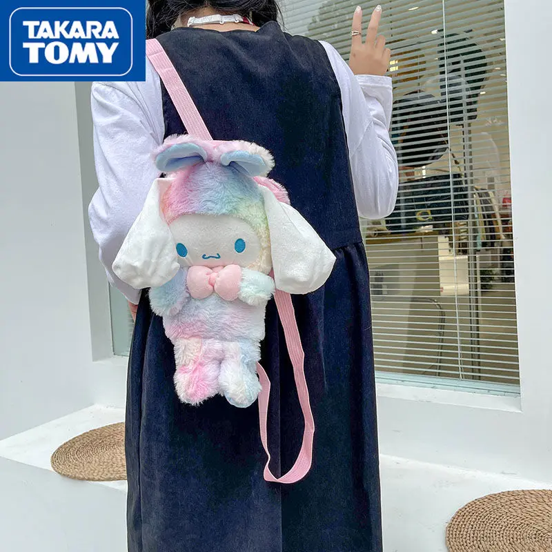TAKARA TOMY Cute cartoon Hello Kitty plush doll children's shoulders girl heart messenger travel storage bag
TAKARA TOMY Cute cartoon Hello Kitty plush doll children's shoulders girl heart messenger travel storage bag