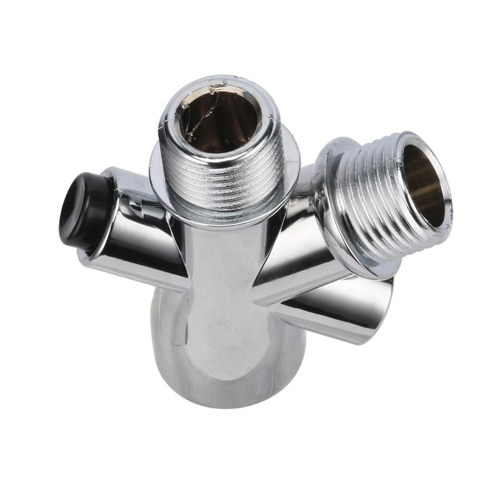 1/2" Thread Water Splitter Connector Garden Irrigation Water Bathroom Shower Head Water Separator Adapter Pipe Connector
1/2" Thread Water Splitter Connector Garden Irrigation Water Bathroom Shower Head Water Separator Adapter Pipe Connector