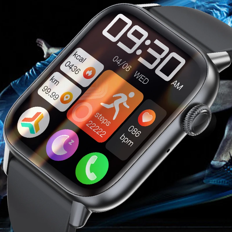 For Xiaomi Huawei Samsung 1.83 inch Bluetooth Call Smartwatch Men Support 100 Sport 2023 New Women Blood oxygen Smart Watch +Box
For Xiaomi Huawei Samsung 1.83 inch Bluetooth Call Smartwatch Men Support 100 Sport 2023 New Women Blood oxygen Smart Watch +Box
