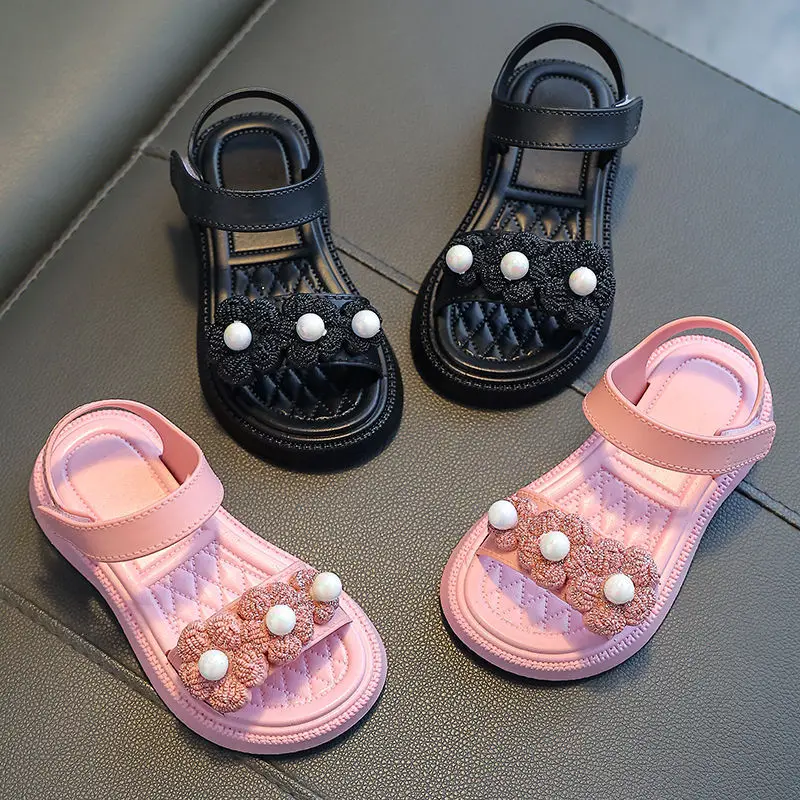 Summer Little Girls Sandals 2023 New Flower Simple Cute Pink Green Children Sandals Toddler Baby Soft Casual School kids Shoes
Summer Little Girls Sandals 2023 New Flower Simple Cute Pink Green Children Sandals Toddler Baby Soft Casual School kids Shoes