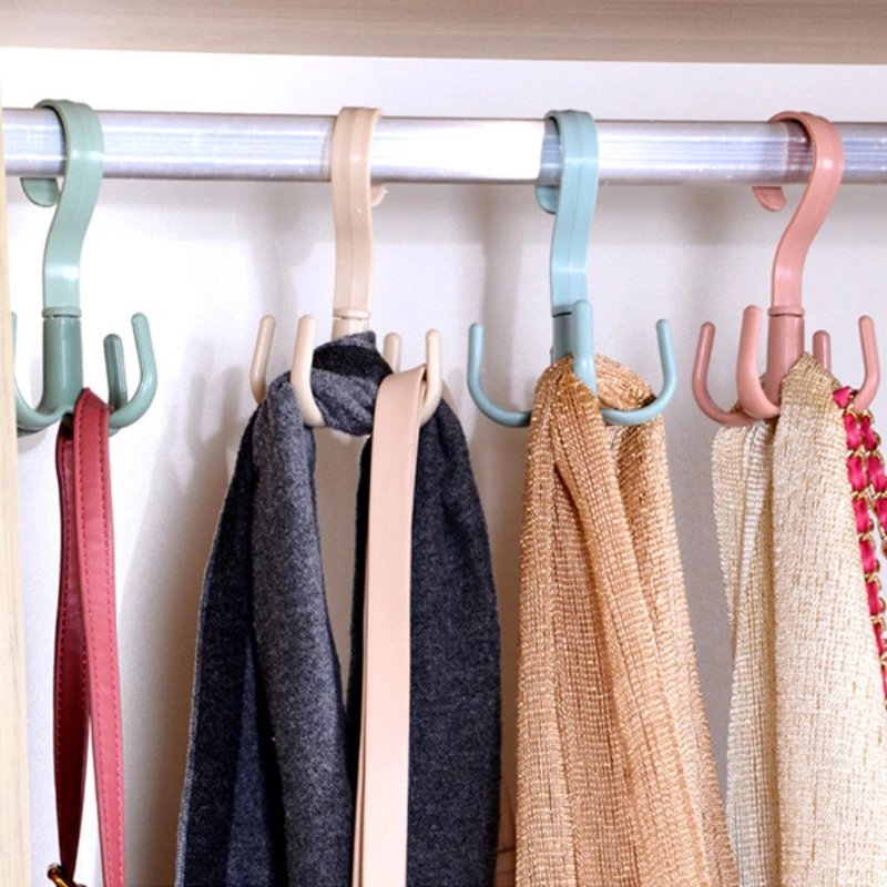2PCs Creative Wardrobe Tie Scarf Hook Rotatable Four-Claw Hook Wardrobe Clothes Rack Silk Scarf Hook Home Hanger Storage Rack
2PCs Creative Wardrobe Tie Scarf Hook Rotatable Four-Claw Hook Wardrobe Clothes Rack Silk Scarf Hook Home Hanger Storage Rack