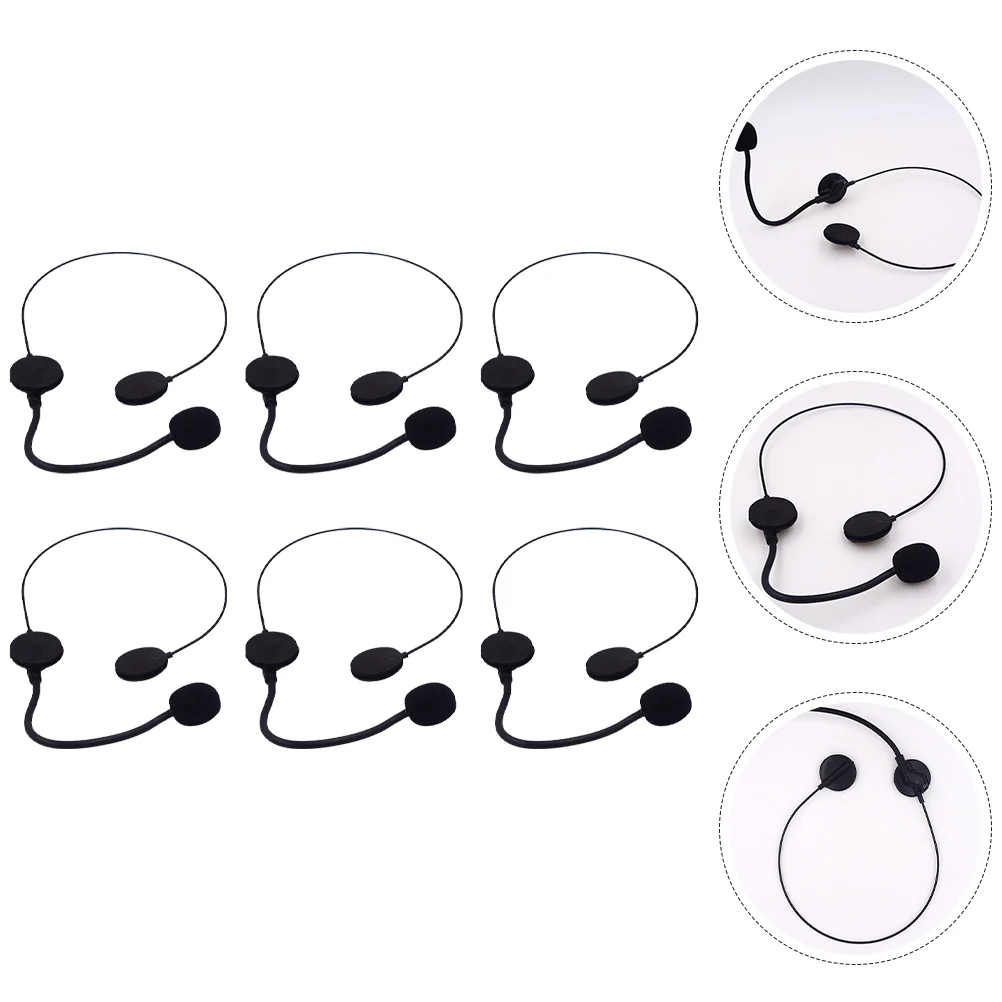 6pcs Carnival Cosplay Fake Headset Headphones Costume Dress Up Props Toy Microphone Headsets
6pcs Carnival Cosplay Fake Headset Headphones Costume Dress Up Props Toy Microphone Headsets