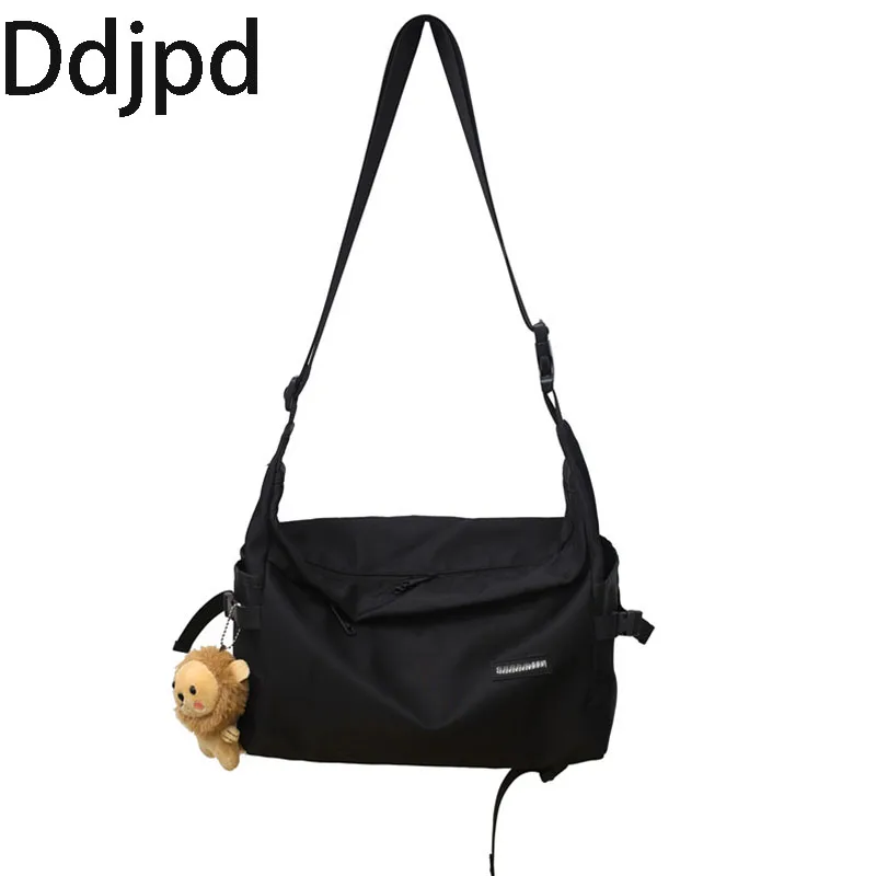 Ddjpd Fashion Nylon Canvas Men's Bag All-Match Simple Street Men's Large-Capacity Messenger Bag Casual Sports Shoulder Bag
Ddjpd Fashion Nylon Canvas Men's Bag All-Match Simple Street Men's Large-Capacity Messenger Bag Casual Sports Shoulder Bag
