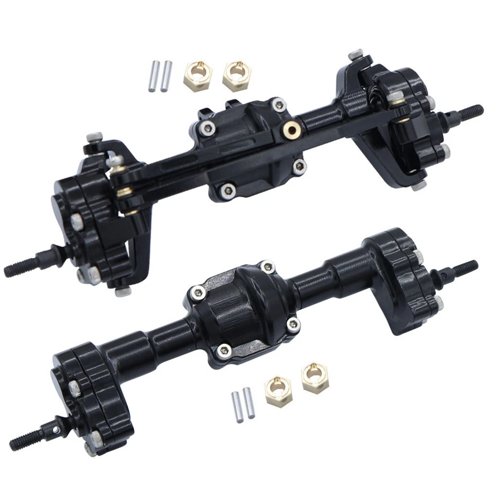 For FMS FCX24 Complete Metal Front and Rear Portal Axle with Gear 1/24 RC Car Upgrades Parts Accessories,Black
For FMS FCX24 Complete Metal Front and Rear Portal Axle with Gear 1/24 RC Car Upgrades Parts Accessories,Black
