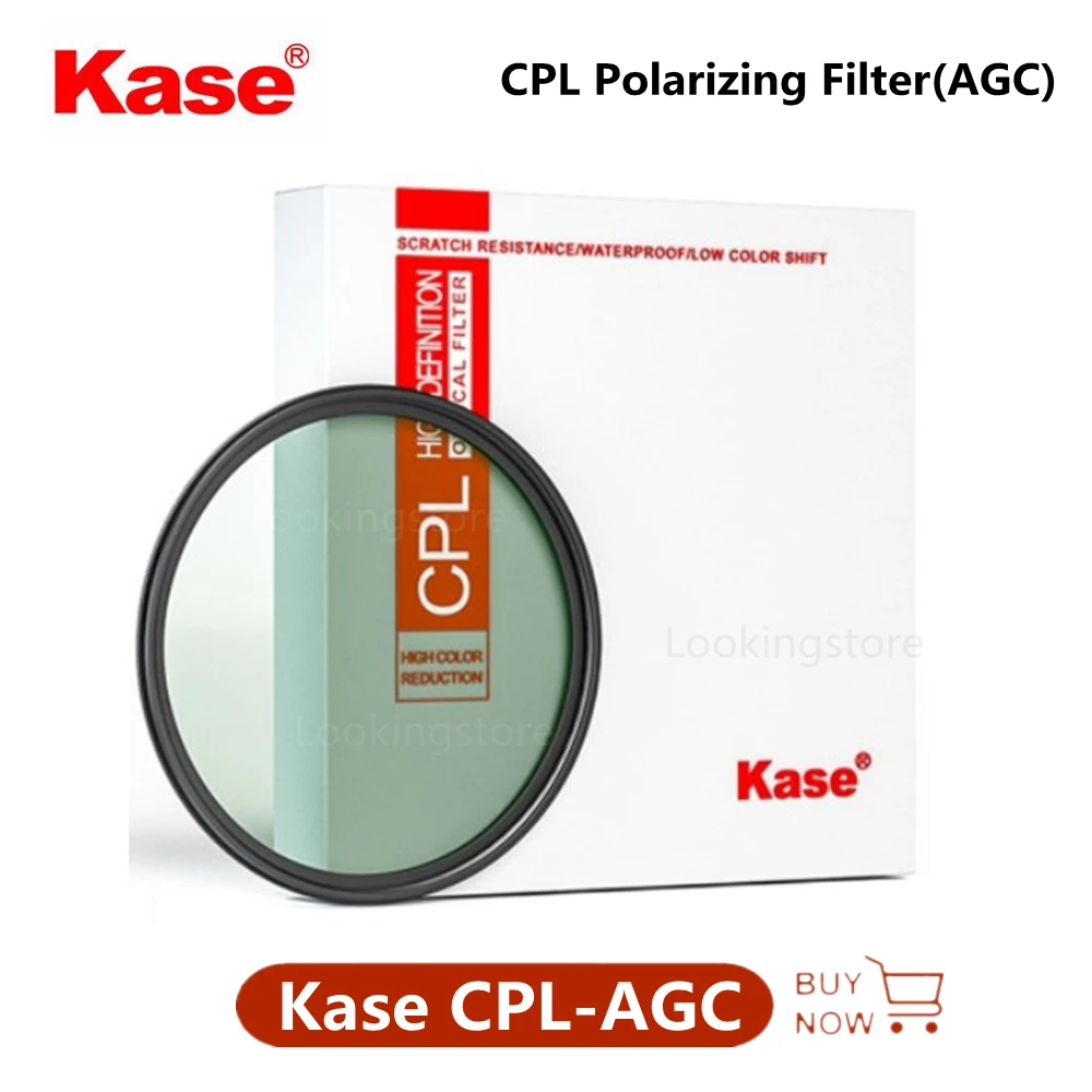 KASE CPL AGC Polarizing Filter 37 40.5 43 46 49 52 55 58 62 67 72 77 82mm Optical Glass For Canon Sony Fuji Panasonic Filter
KASE CPL AGC Polarizing Filter 37 40.5 43 46 49 52 55 58 62 67 72 77 82mm Optical Glass For Canon Sony Fuji Panasonic Filter