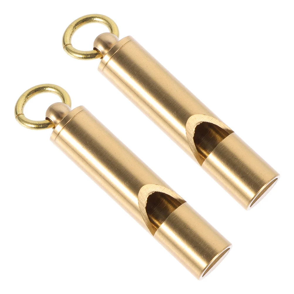 Whistle Whistles Brass Survival Mini Loud Key Emergency Camping Copper Rings Metal Hiking Marine Safety Gold Pendant Blast
Whistle Whistles Brass Survival Mini Loud Key Emergency Camping Copper Rings Metal Hiking Marine Safety Gold Pendant Blast