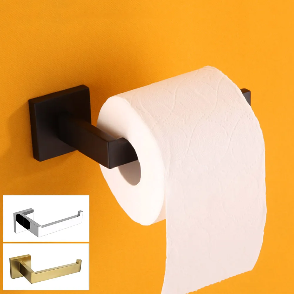 BathroBathroom Accesom Accessories Toilet Paper Roll Holder Stainless Steel Wall Mount WC Bar Kitchen Hardware Black Gold Silver
BathroBathroom Accesom Accessories Toilet Paper Roll Holder Stainless Steel Wall Mount WC Bar Kitchen Hardware Black Gold Silver