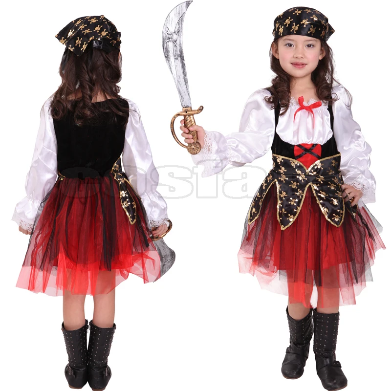 Anime New Pirate Costumes Girls Party Dress Christmas Costume for Kids Clothes Game Uniforms with Scarf Performance Kindergarten
Anime New Pirate Costumes Girls Party Dress Christmas Costume for Kids Clothes Game Uniforms with Scarf Performance Kindergarten