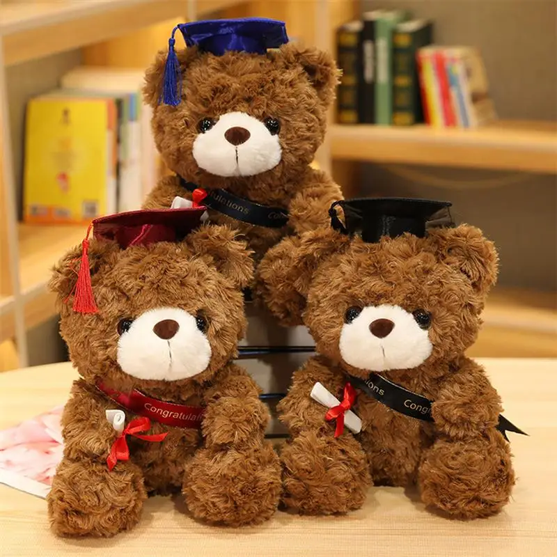 23cm Cute Dr. Bear Plush Toy Stuffed Soft Kawaii Teddy bear Animal Dolls Graduation Gifts for Kids Children Girls
23cm Cute Dr. Bear Plush Toy Stuffed Soft Kawaii Teddy bear Animal Dolls Graduation Gifts for Kids Children Girls