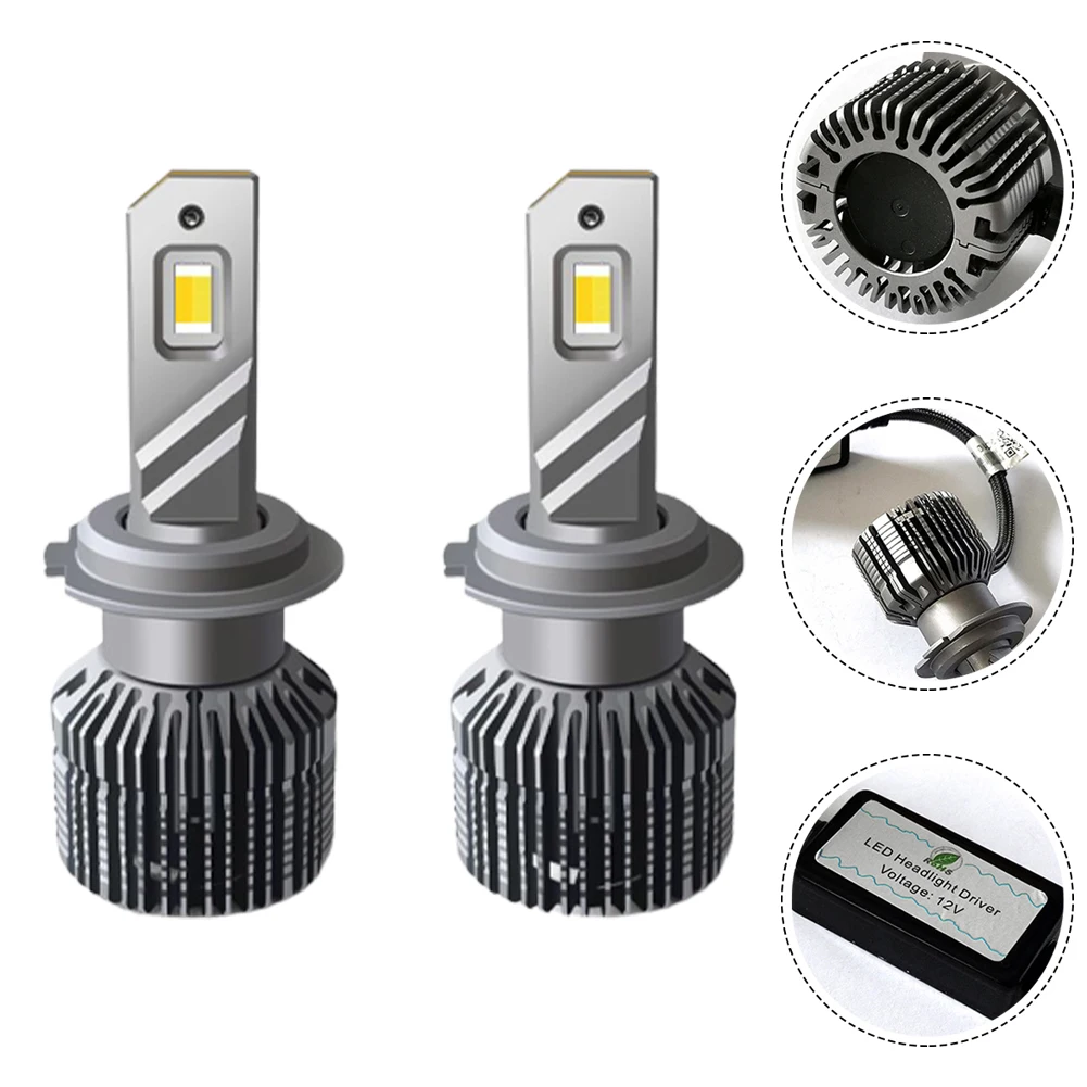 2X Three-color H7 3570LED Headlights Car&motorcycle Modified Light Super Bright 12V 30W 3000K 4300K 6000K Car Headlight Bulbs
2X Three-color H7 3570LED Headlights Car&motorcycle Modified Light Super Bright 12V 30W 3000K 4300K 6000K Car Headlight Bulbs