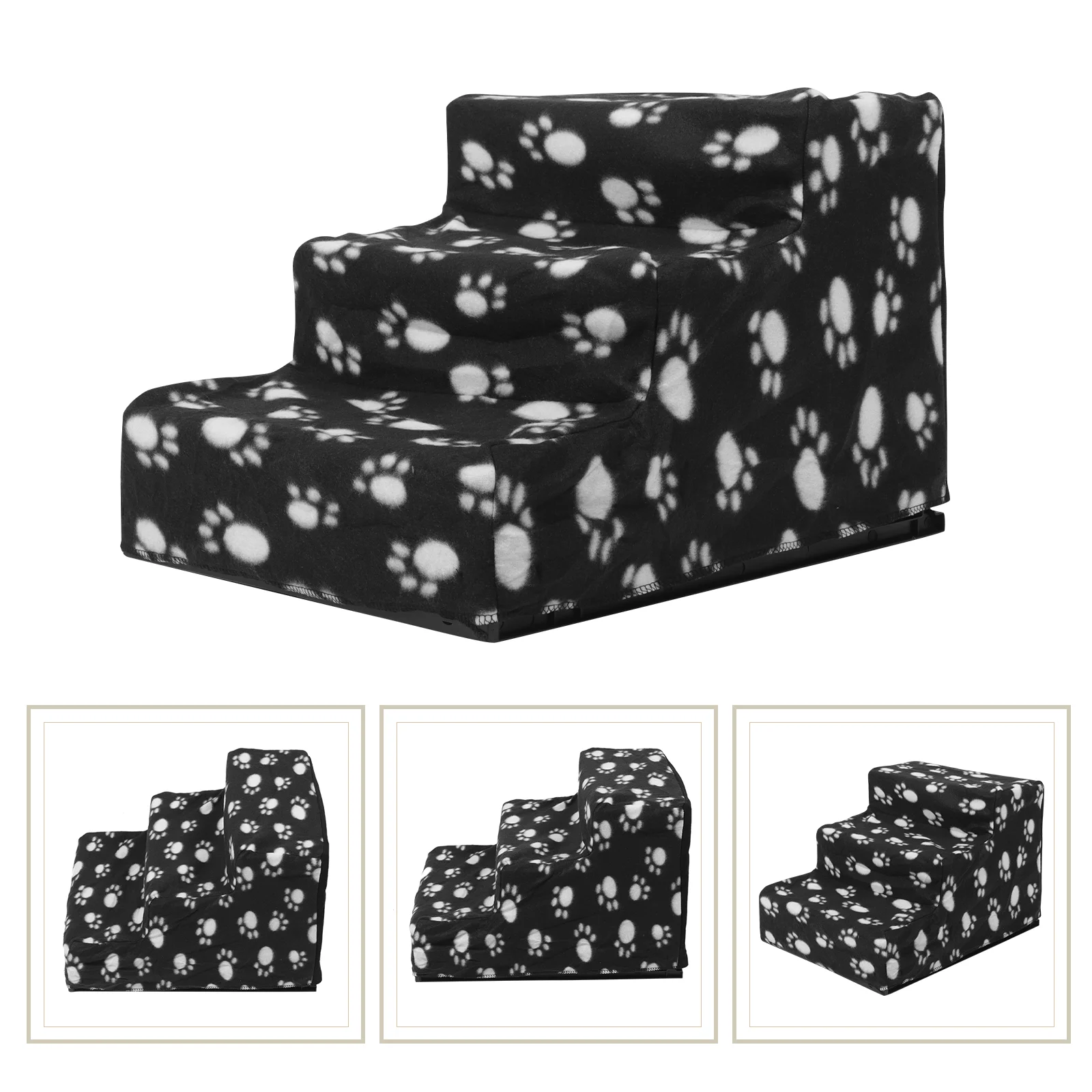 Pet Non-slip Safety Ladder Indoor Dog Stair Puppy Stairs Cat Sofa Flannel Playing Bed Ramp For
Pet Non-slip Safety Ladder Indoor Dog Stair Puppy Stairs Cat Sofa Flannel Playing Bed Ramp For