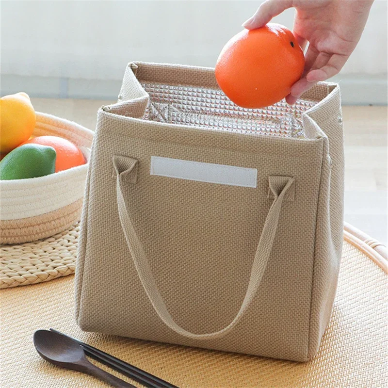 Large Capacity Jute Lunch Bags Insulated Women Kids Thermal Bento Box Tote Portable Food Bag Dinner Container for School Picnic
Large Capacity Jute Lunch Bags Insulated Women Kids Thermal Bento Box Tote Portable Food Bag Dinner Container for School Picnic