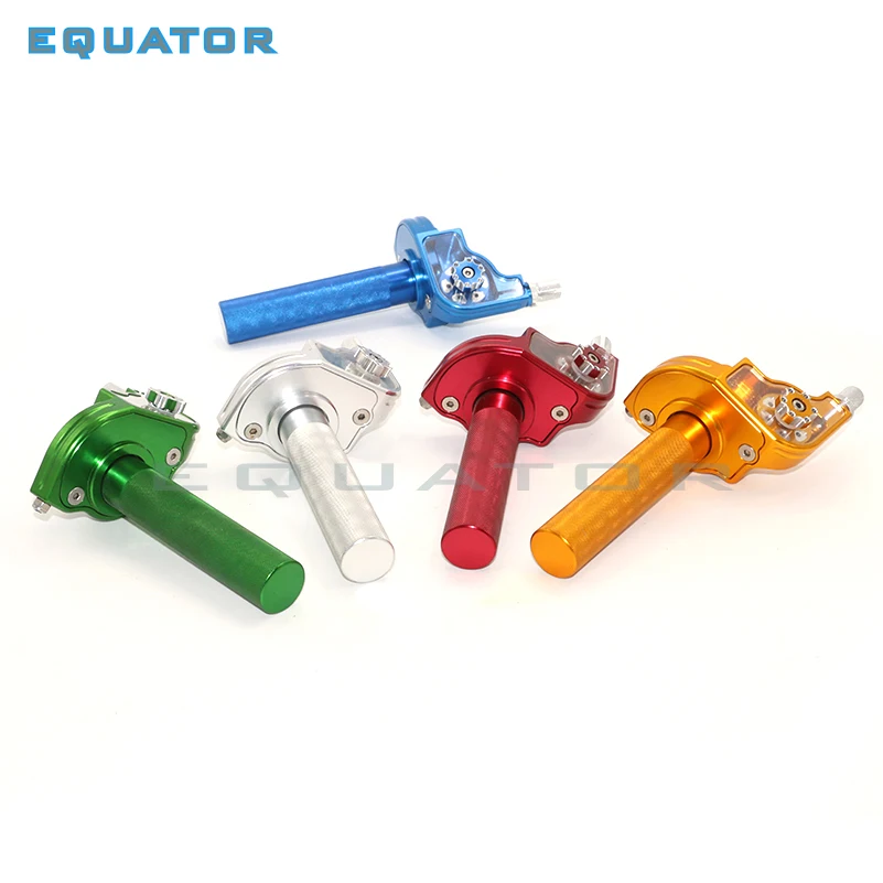 CNC Adjusterable Aluminum Throttle Grips Settle twist gas throttle handle For Dirt Pit Bikes Kayo Bse Apollo 110-250cc Modified
CNC Adjusterable Aluminum Throttle Grips Settle twist gas throttle handle For Dirt Pit Bikes Kayo Bse Apollo 110-250cc Modified