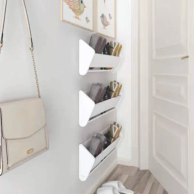 Wall Hanging Ultrathin Shoe Rack Behind The Door Simple Dormitory Narrow Shoe Cabinet Home Space-Saving Shelf Sticker Free Punch
Wall Hanging Ultrathin Shoe Rack Behind The Door Simple Dormitory Narrow Shoe Cabinet Home Space-Saving Shelf Sticker Free Punch