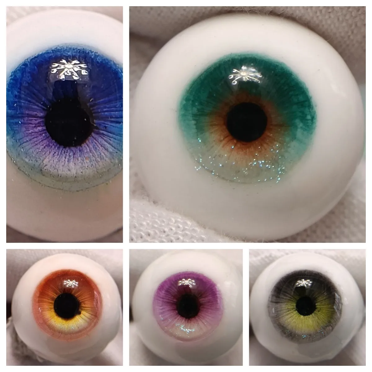 Doll Eyes 12/14/16/18mm for 1/3 1/4 1/6 Bjd Doll Plaster Eyeball Human Realistic Stereoscopic Dress Up Girl Toy Doll Accessories
Doll Eyes 12/14/16/18mm for 1/3 1/4 1/6 Bjd Doll Plaster Eyeball Human Realistic Stereoscopic Dress Up Girl Toy Doll Accessories