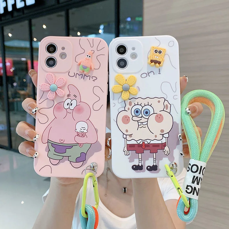 Anime SpongeBob SquarePants Fluorescent Rope Phone Cases For iPhone 13 12 11 Pro Max Mini XR XS MAX 8 X 7 Anti-drop Soft Cover
Anime SpongeBob SquarePants Fluorescent Rope Phone Cases For iPhone 13 12 11 Pro Max Mini XR XS MAX 8 X 7 Anti-drop Soft Cover