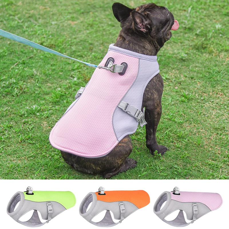 Dog Cooling Harness Breathable Pet Chest Strap Vest Type Harness Reflective Rapid Cooling Collars for Medium Large Dogs Supplies
Dog Cooling Harness Breathable Pet Chest Strap Vest Type Harness Reflective Rapid Cooling Collars for Medium Large Dogs Supplies
