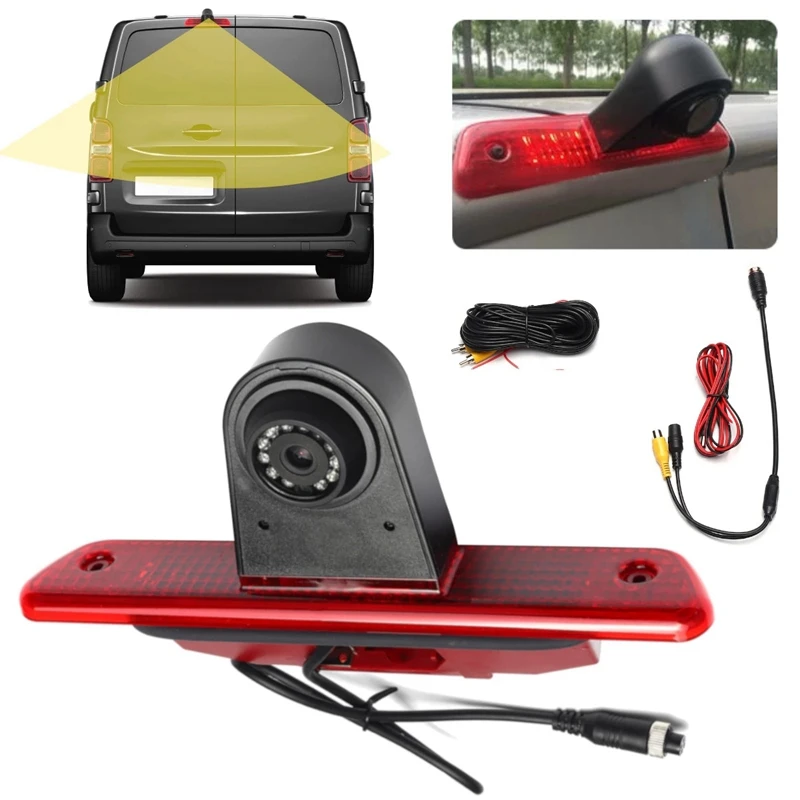 HD Car Rear View Camera Brake Light Parking Reverse For Citroen Jumpy Peugeot Expert Toyota Proace 2007-2015
HD Car Rear View Camera Brake Light Parking Reverse For Citroen Jumpy Peugeot Expert Toyota Proace 2007-2015