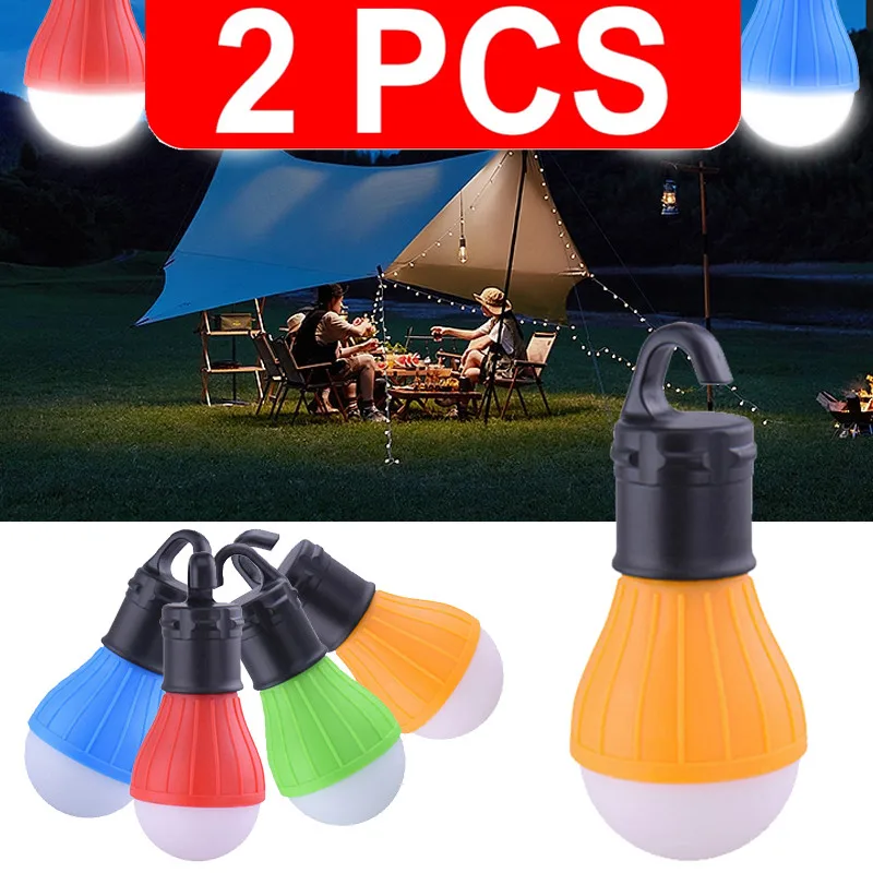 2pcs Portable LED Camping Light Battery Operated Tent Lights Waterproof Emergency Lantern Light Bulb For Hiking Fishing Outdoor
2pcs Portable LED Camping Light Battery Operated Tent Lights Waterproof Emergency Lantern Light Bulb For Hiking Fishing Outdoor