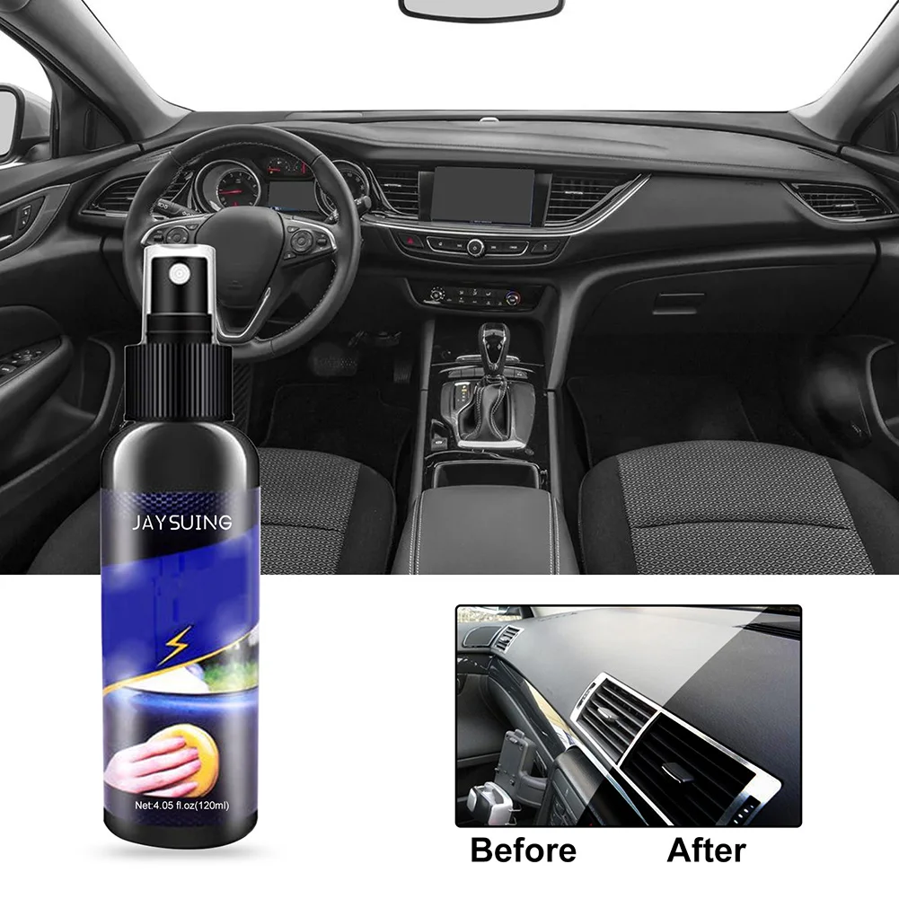 120ML Car Interior Restorer Leather Repair Instrument Panel Retreading Agent Plastic Part Retreading Restore Agent Liquid Spray
120ML Car Interior Restorer Leather Repair Instrument Panel Retreading Agent Plastic Part Retreading Restore Agent Liquid Spray