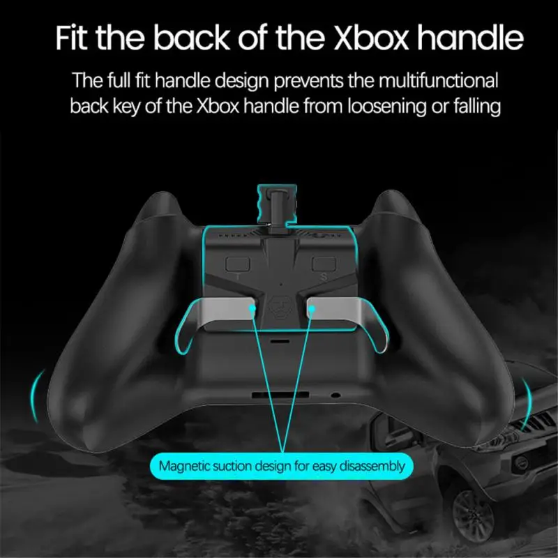 Multi-function Back Button Controller Strike Pack Gamepad Extended Buttons Gamepad Rear Extension Adapter For One
Multi-function Back Button Controller Strike Pack Gamepad Extended Buttons Gamepad Rear Extension Adapter For One