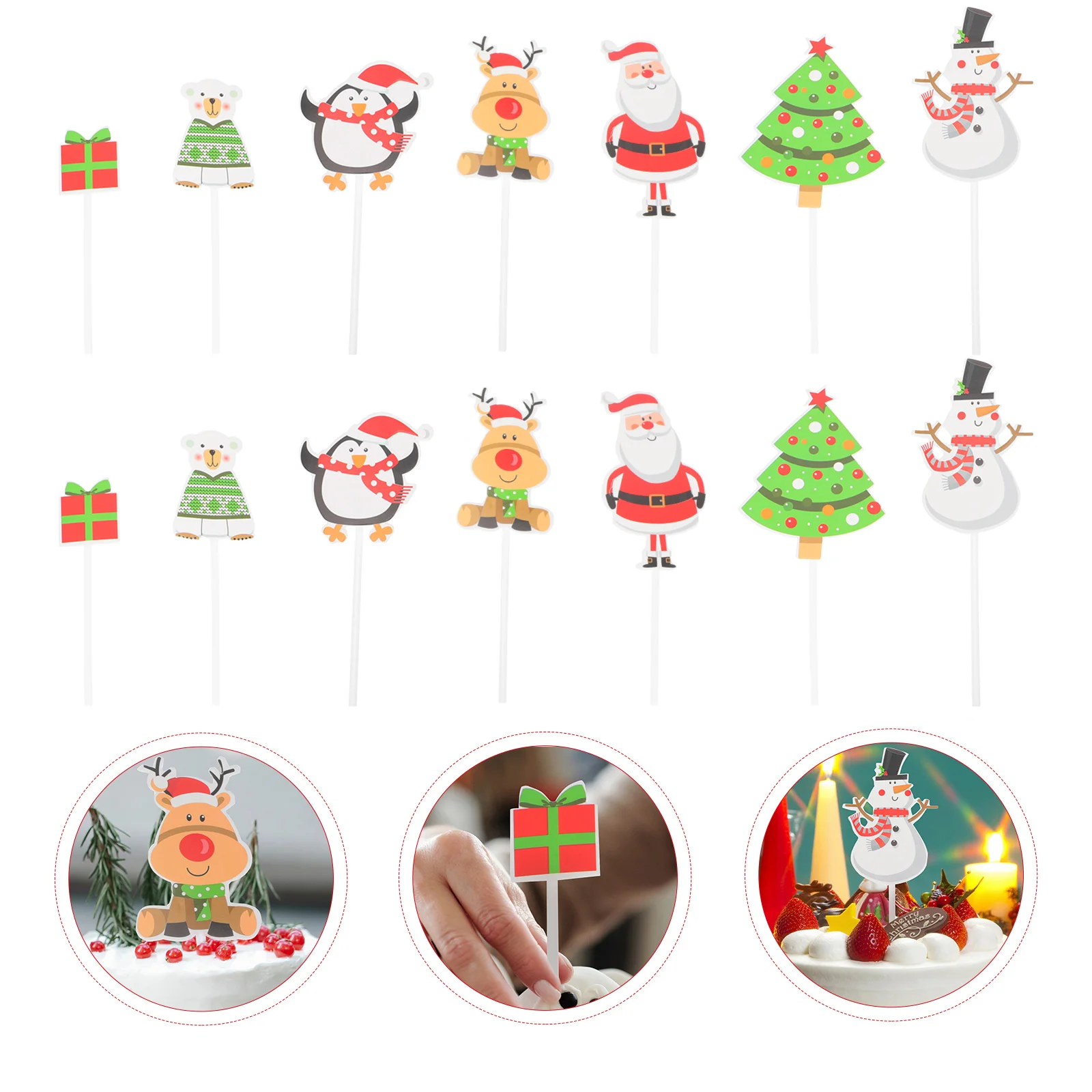 Christmasholiday Cupcake Picks Party Decor Insert Xams Pick Flag Santa Supplies Toothpicks Toppers Claus Muffin
Christmasholiday Cupcake Picks Party Decor Insert Xams Pick Flag Santa Supplies Toothpicks Toppers Claus Muffin