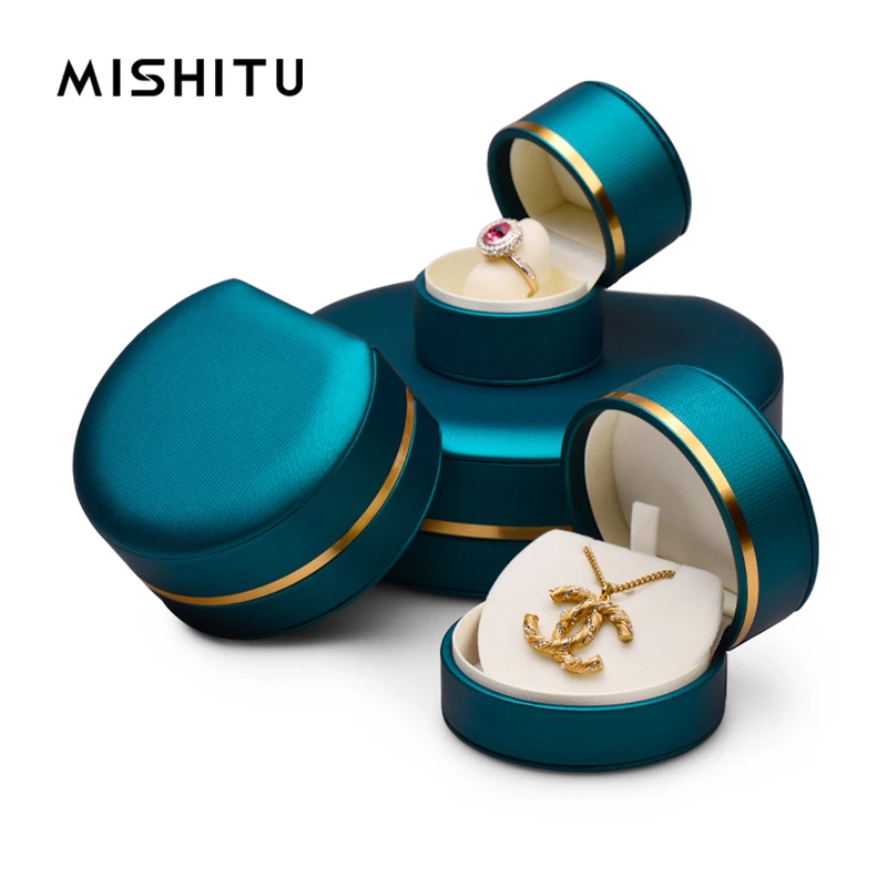 MISHITU PU Leather Blue Jewelry Box Necklace Ring Pendant Bracelet Jewelry Storage Box Jewelry Box Exquisite Gift Box
MISHITU PU Leather Blue Jewelry Box Necklace Ring Pendant Bracelet Jewelry Storage Box Jewelry Box Exquisite Gift Box