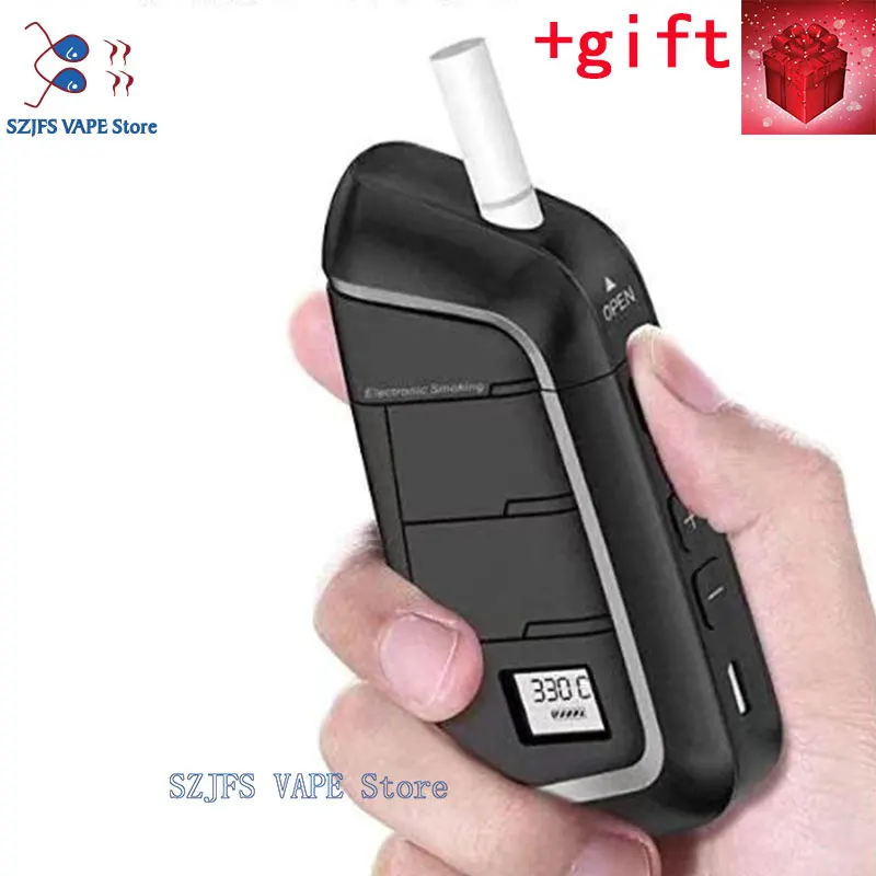 Vape Kit heat not burn loaded Electronic Cigarette Vaper suitable for stick Heets sticks device to heat the tobacco cartrid 618
Vape Kit heat not burn loaded Electronic Cigarette Vaper suitable for stick Heets sticks device to heat the tobacco cartrid 618