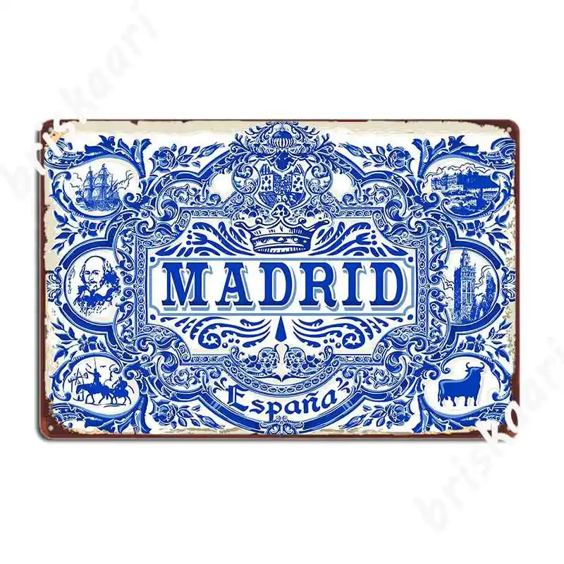 Azulejo украшение Мадрид синий Винтаж Azulejos плитки металлический знак Декор стены дизайн бар пещера клуба жестяной знак плакаты
Azulejo украшение Мадрид синий Винтаж Azulejos плитки металлический знак Декор стены дизайн бар пещера клуба жестяной знак плакаты