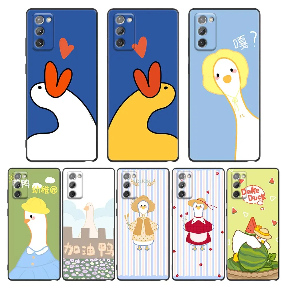 Case For Samsung NOTE 20 10 9 8 Ultra Lite M32 M31 M30 M30S 5G 2018 J8 J6 Pro Plus Prime Case Capa Funda Cartoon Refueling Duck
Case For Samsung NOTE 20 10 9 8 Ultra Lite M32 M31 M30 M30S 5G 2018 J8 J6 Pro Plus Prime Case Capa Funda Cartoon Refueling Duck