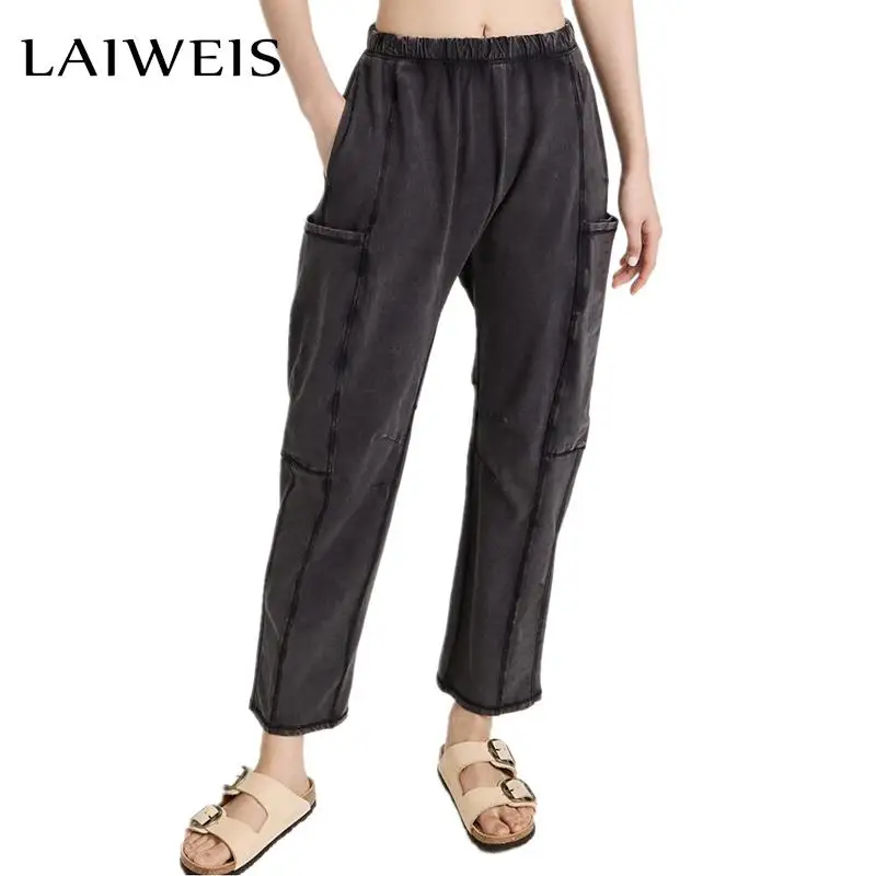 Snowflake Velvet for Women 2022 New Solid Color Double Side Pockets Casual Sweatpants Autumn Winter Thin Loose Straight Trousers
Snowflake Velvet for Women 2022 New Solid Color Double Side Pockets Casual Sweatpants Autumn Winter Thin Loose Straight Trousers