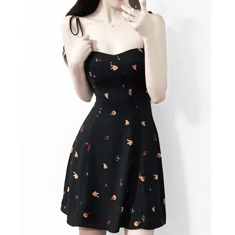 Flower Wrapped Hip Dress Women's Summer Sexy Low Chest Strap Dress A-line Short Mini Dresses Beach Sundress
Flower Wrapped Hip Dress Women's Summer Sexy Low Chest Strap Dress A-line Short Mini Dresses Beach Sundress