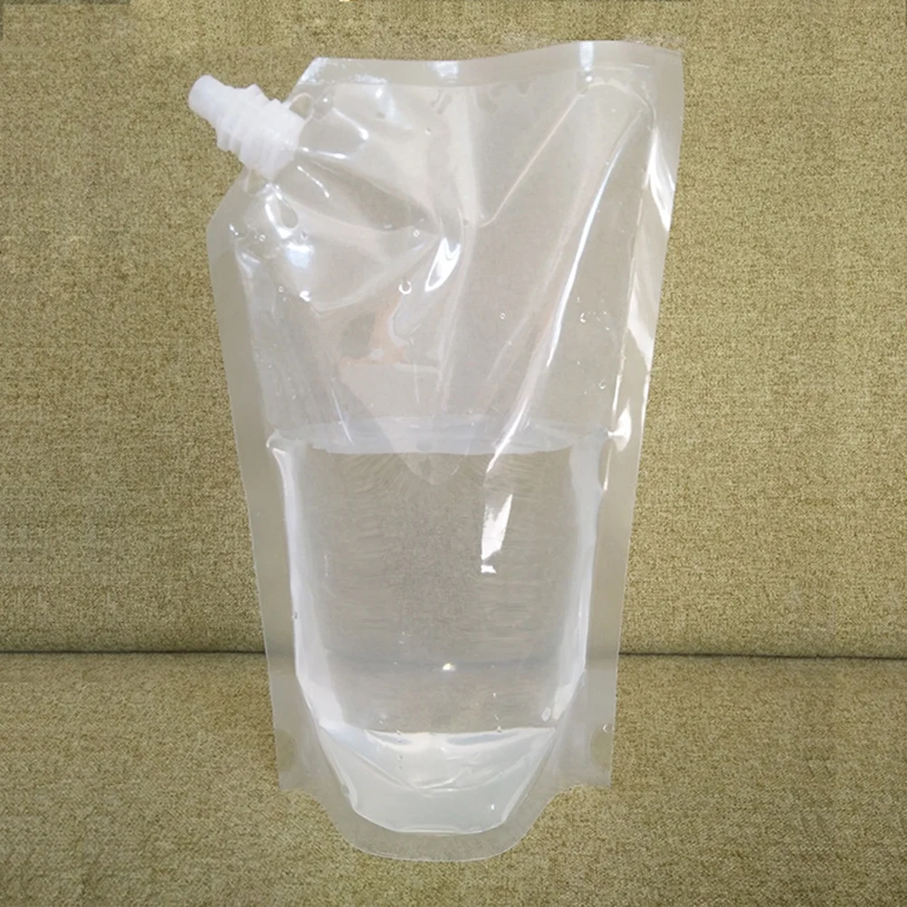 11pcs Pouches with Nozzle Clear Flask with Funnel Smoothie Container Leek Proof Beverage Flasks
11pcs Pouches with Nozzle Clear Flask with Funnel Smoothie Container Leek Proof Beverage Flasks
