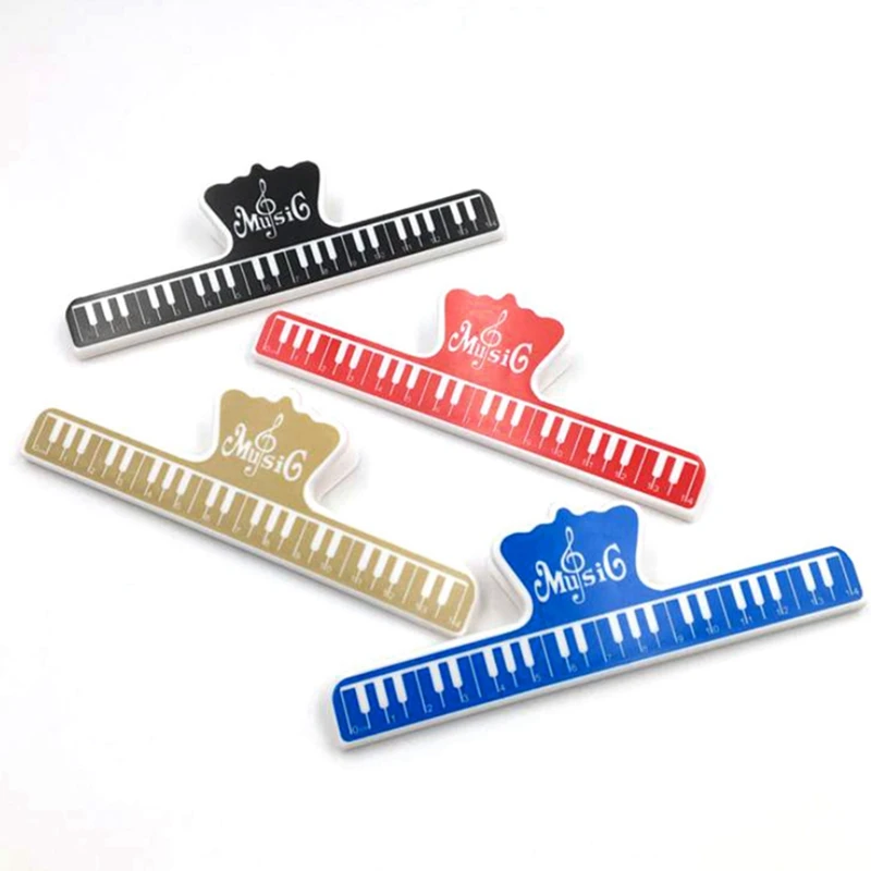 12 Pcs Music Book Note Paper Ruler Sheet Music Spring Clip Holder For Piano Guitar Violin Viola Cello Performance
12 Pcs Music Book Note Paper Ruler Sheet Music Spring Clip Holder For Piano Guitar Violin Viola Cello Performance