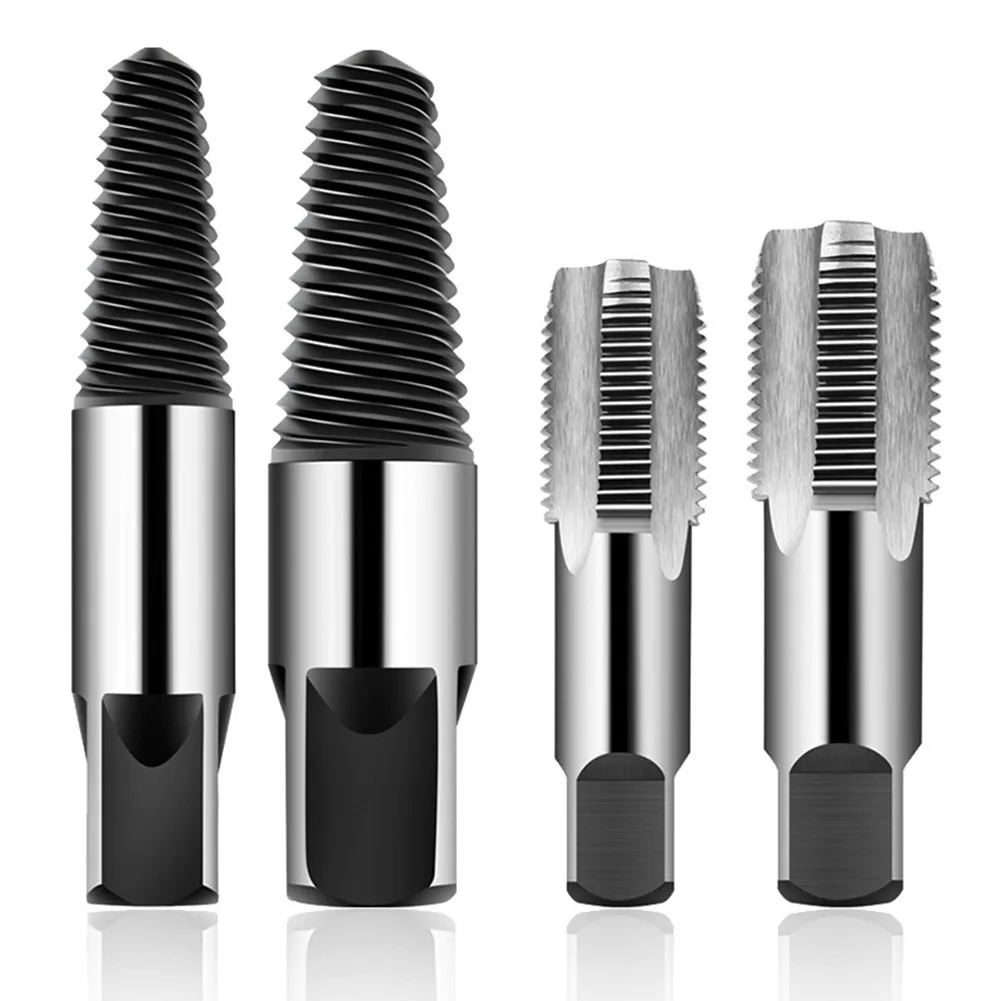 4pcs 1/2 And 3/4 Thread Screw Taps For Pipe Inner Threading Repair Tool With Screw Extractor Set Household Hand Plumbing Tools
4pcs 1/2 And 3/4 Thread Screw Taps For Pipe Inner Threading Repair Tool With Screw Extractor Set Household Hand Plumbing Tools