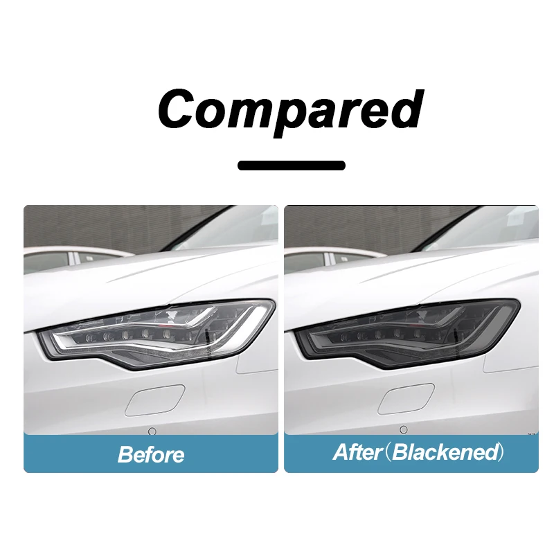 2Pcs For Audi A6 C7 4G S6 RS6 2012-2018 Car Headlight Protective Film Headlamp Restoration Transparent Black TPU Sticker
2Pcs For Audi A6 C7 4G S6 RS6 2012-2018 Car Headlight Protective Film Headlamp Restoration Transparent Black TPU Sticker